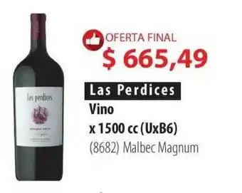 Parodi Las Percides Vino x 1500cc oferta
