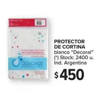 Carrefour Protector De Cortina Blanco oferta