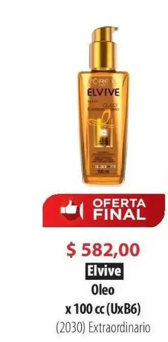 Elvive Oleo x 100cc