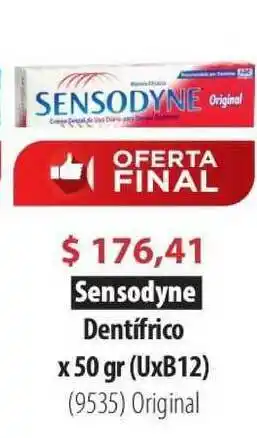 Parodi Sensodyne Dentrifico x 50gr oferta