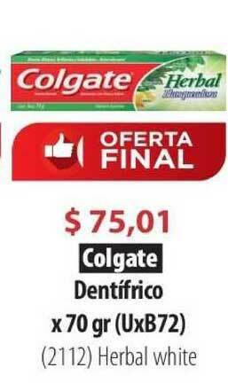 Parodi Colgate Dentrifico x 70gr oferta