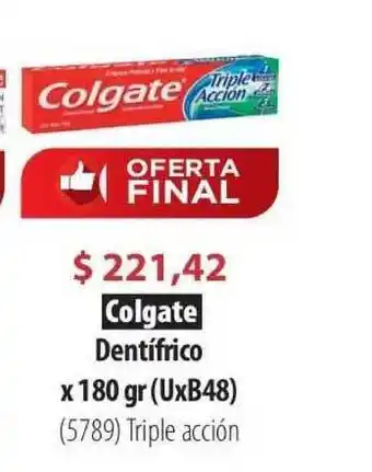 Parodi Colgate Dentrifico x 180gr oferta