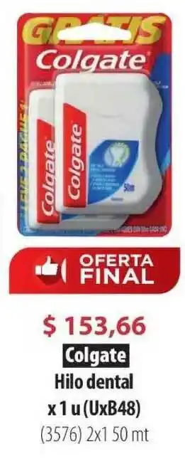 Parodi Colgate Hilo Dental x 1 u oferta
