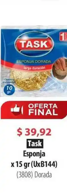 Parodi Task Esponja x 15gr oferta