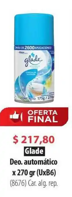 Parodi Galde Deo. Automatico x 270gr oferta