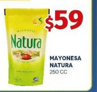 Yaguane Supermercados Mayonesa Natura 250cc oferta