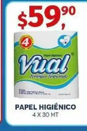 Yaguane Supermercados Papel Higienico 4 x 30mt oferta