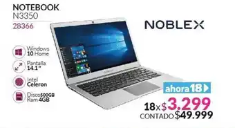 Noblex , Notebook N3350