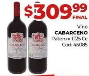 Diarco Cabarceno Vino Patero x 1.125 cc oferta