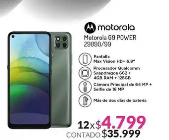 Petenatti Hogar Motorola G9 Power 29090/99 oferta