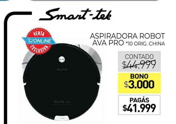 Aspiradora Robot Ava Pro oferta en La Anonima
