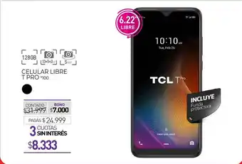 La Anonima Celular Libre T Pro oferta