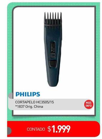 La Anonima Philips Cortapelo Hc3505 15 oferta