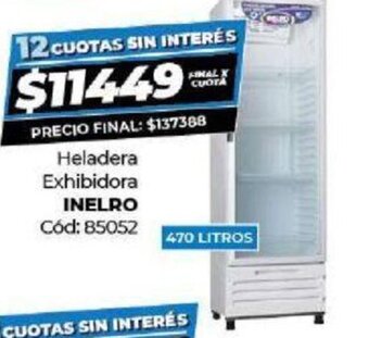 Diarco Inelro Heladera Exhibidora oferta