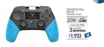 La Anonima Joystick Ps4 Gs-03 oferta