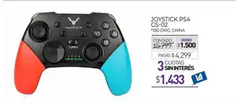 La Anonima Joystick Ps4 Gs-04 oferta