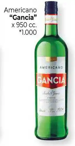 La Anonima Gancia Americano x 950cc oferta