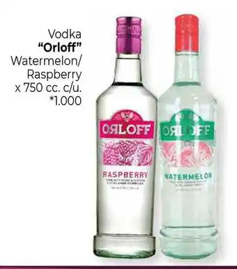 La Anonima Orloff Watermelon Raspberry x 750cc oferta