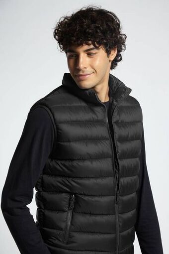Macowens Chaleco inflable con capucha desmontable negro oferta