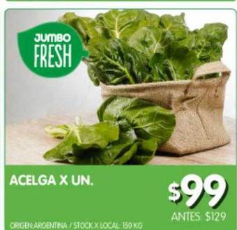 Jumbo Acelga oferta