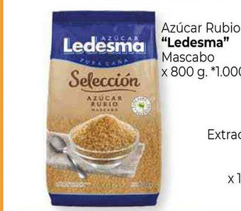 La Anonima Ledesma Azúcar Rubio Mascabo x 800g oferta