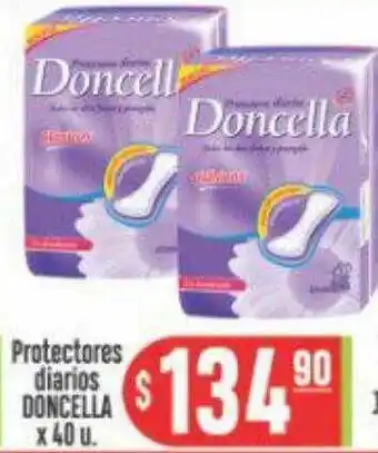 Supermercados Caracol Protectores Diarios Doncella oferta