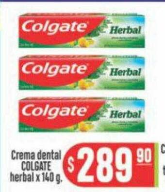 Supermercados Caracol Crema Dental Colgate Herbal oferta