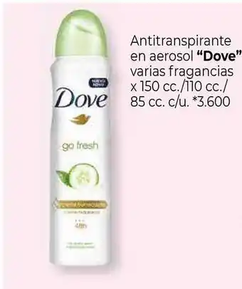 La Anonima Dove Antitranspirante En Aerosol x 150cc oferta