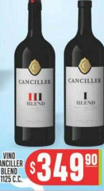 Supermercados Caracol Vino Canciller Blend oferta