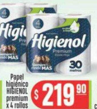 Supermercados Caracol Papel Higienico Higienol Premium oferta