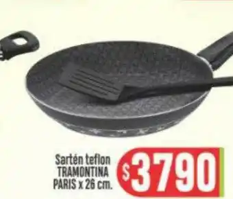 Supermercados Caracol Sartén Teflon Tramontina Paris oferta
