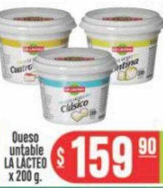 Supermercados Caracol Queso Untable La Lacteo oferta