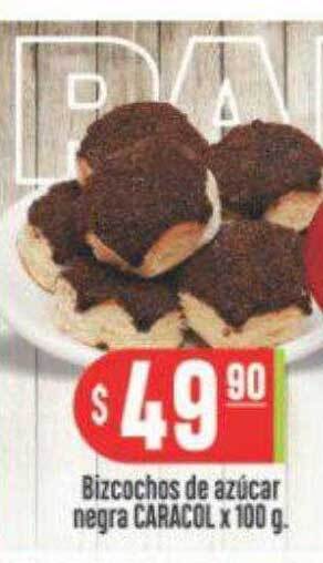 Supermercados Caracol Bizcochos De Azúcar Negra Caracol oferta