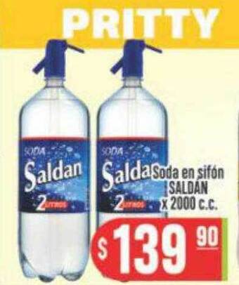 Soda En Sifón Saldan