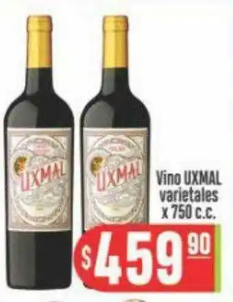 Supermercados Caracol Vino Uxmal Varietales oferta