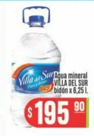 Supermercados Caracol Agua Mineral Villa Del Sur oferta