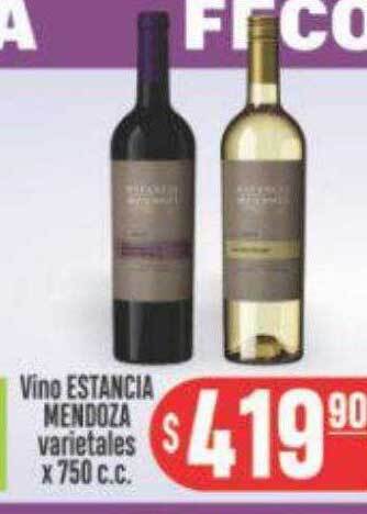 Vino Estancia Mendoza Varietales