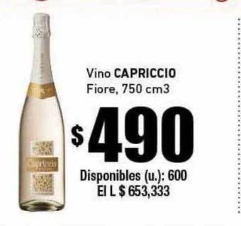 Cooperativa Obrera Vino Capriccio Fiore oferta