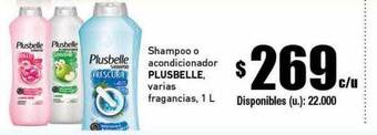 Cooperativa Obrera Shampoo O Acondicionador Plusbelle oferta
