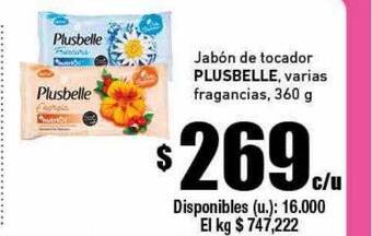Cooperativa Obrera Jabón De Tocador Plusbelle oferta