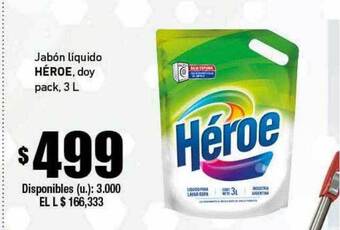 Cooperativa Obrera Jabón Líquido Héroe oferta