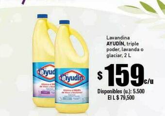 Cooperativa Obrera Lavandina Ayudín Triple Poder Lavanda O Glaciar oferta