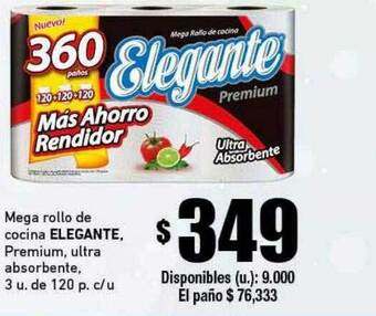 Cooperativa Obrera Mega Rollo De Cocina Elegante oferta