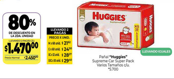 La Anonima Huggies Pañal oferta