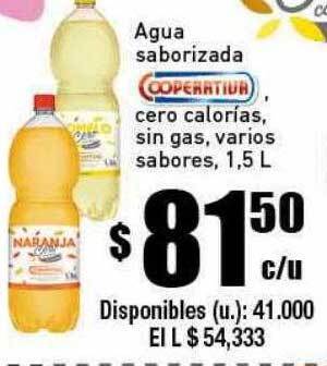 Cooperativa Obrera Agua Saborizada Coperativa oferta