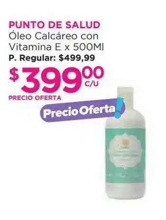 Punto de Salud Punto De Salud óleo Calcáreo Con Vitamina E oferta