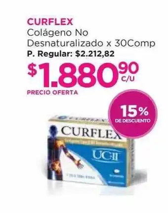 Punto de Salud Curflex Colágeno No Desnatuzalizado 15% De Descuento oferta