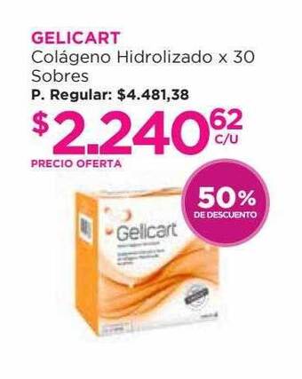 Punto de Salud Gelicart Colágeno Hidrolizado 50% De Descuento oferta