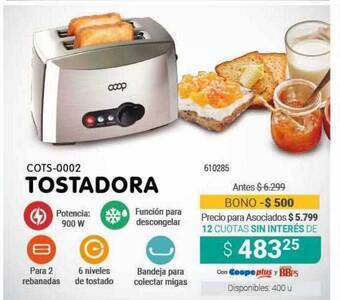 Cooperativa Obrera Tostadora oferta
