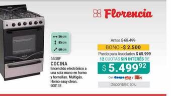 Cooperativa Obrera Cocina Florencia oferta